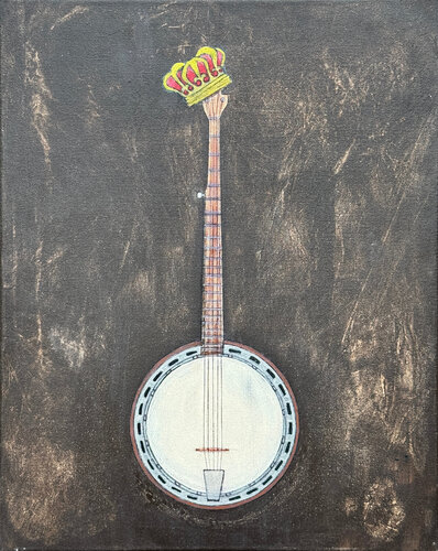 King of Bluegrass par Stephanie Belinda Quinn, Peinture en vente sur Singulart