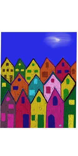 Noche par Miguel Sangüesa Alba, Digital en vente sur Singulart