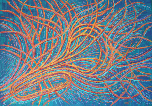 Music par Denitsa Mihaylova, Peinture en vente sur Singulart