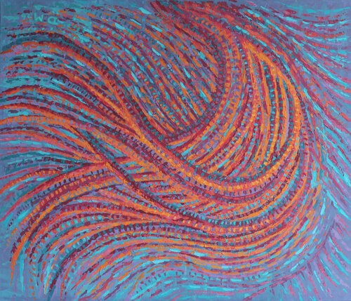 Weigthlessness by Denitsa Mihaylova, Painting for Sale on Singulart