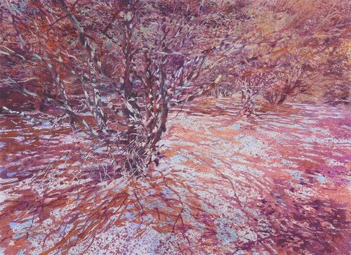 Photosynthetic electron transfer (Chaine des Puys, France) de David Forster, Pintura a la venta en Singulart