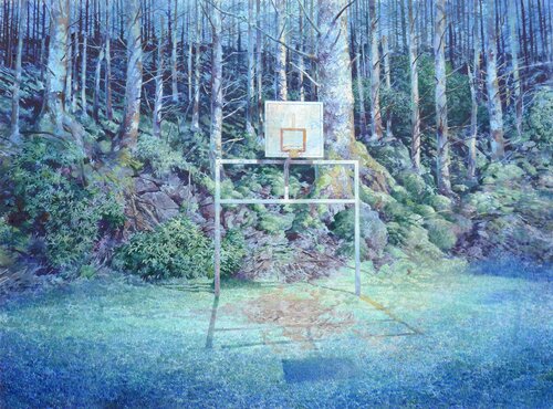 Where the tree of life stands (Raasay, Scotland). de David Forster, Pintura a la venta en Singulart