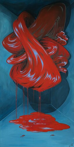 No Space to Hold by Leonie Ogroske, Painting for Sale on Singulart