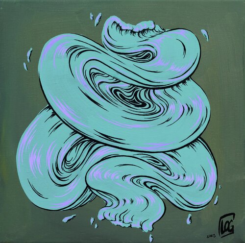 Muted Core by Leonie Ogroske, Painting for Sale on Singulart