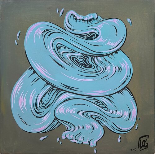 Muted Core by Leonie Ogroske, Painting for Sale on Singulart