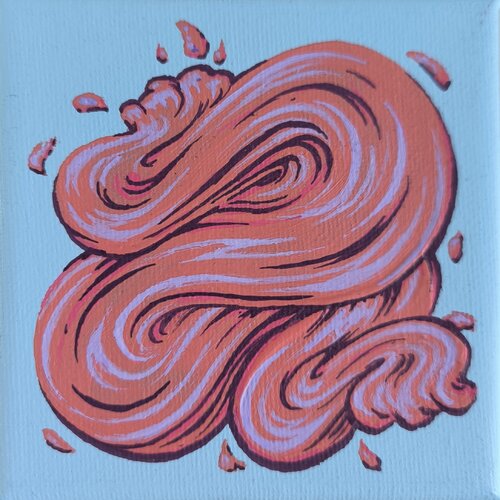 Soft Collision by Leonie Ogroske, 絵画 for Sale on Singulart