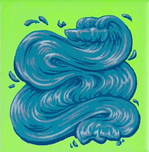Electric Drift by Leonie Ogroske, Painting for Sale on Singulart