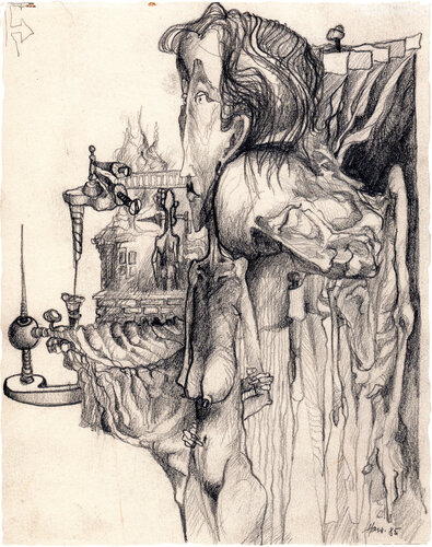 Skizze0644 by Hartmut Henschel, Print for Sale on Singulart