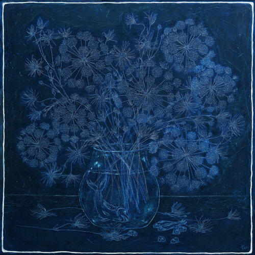 The Sicilian Table by ALISSA Frazer, Painting for Sale on Singulart