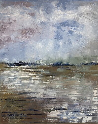 Crisp Skys (left) par Alan Metzger, Peinture en vente sur Singulart