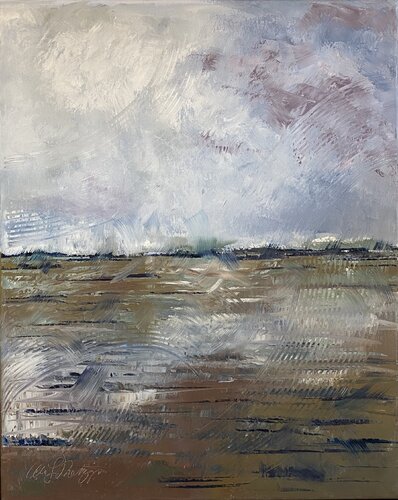Crisp Skys (right) par Alan Metzger, Peinture en vente sur Singulart