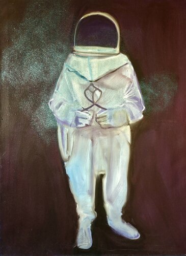 SEARCHING FOR EXTRATERESTRIAL INTELLIGENCE 150 de Lydia Thomas, Pintura a la venta en Singulart