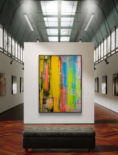 " For an Angel " by Philipp Stöckl, Painting for Sale on Singulart