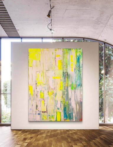 " Gift of the Sun " by Philipp Stöckl, Painting for Sale on Singulart