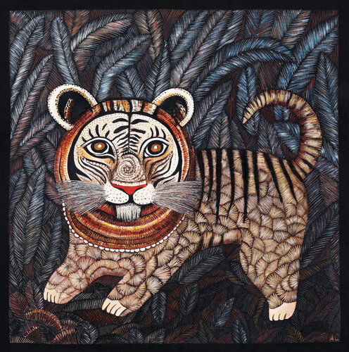 The Forest Watches by Alex Litvin, Work on Paper for Sale on Singulart