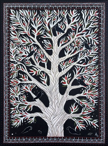 Keepers of the Ancient Ash de Alex Litvin, Pintura a la venta en Singulart