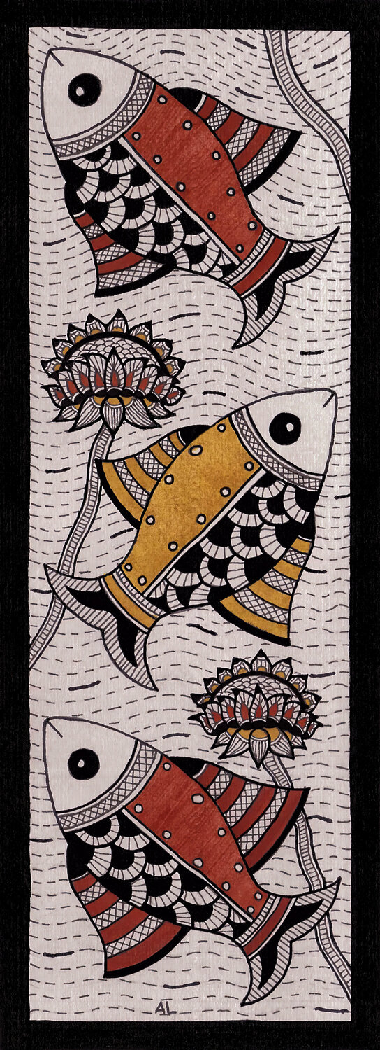 Three Fishes Alex Litvin