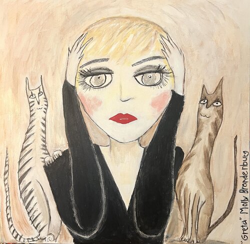 Greta di Molly Brandenburg, Pittura in vendita su Singulart