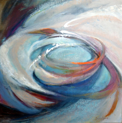Enter at Your Own Risk by Sandy Clark, Painting for Sale on Singulart