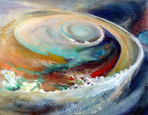 Enter At Your Own Risk di Sandy Clark, Pittura in vendita su Singulart