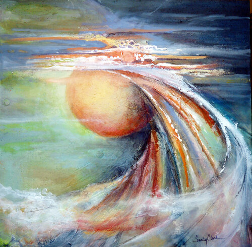 Bold Entry by Sandy Clark, 絵画 for Sale on Singulart