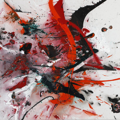 University of Louisville and University of Miami by John Ivan Villalba, 회화 for Sale on Singulart