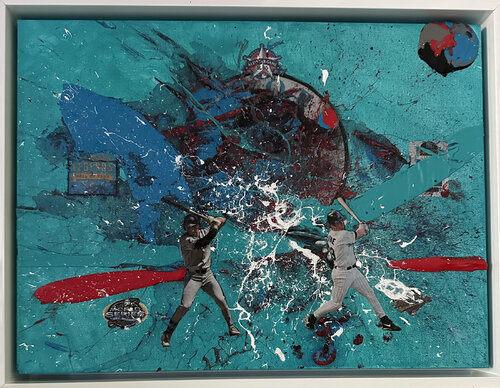 Marlins by John Ivan Villalba, 회화 for Sale on Singulart