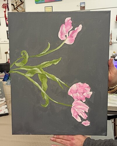 Just Breathe di Charlie Golden, Pittura in vendita su Singulart