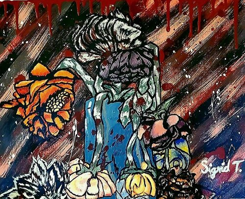 Murdered by Love by Charlie Golden, Painting for Sale on Singulart