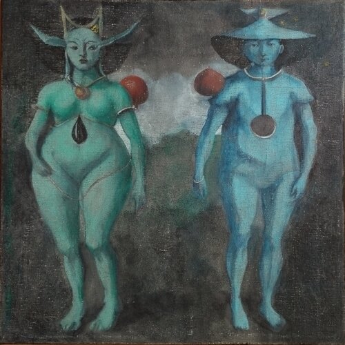 Those Who Carry the Red by Marina Skvortsova, Painting for Sale on Singulart