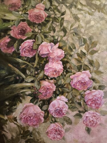 Rozes par Inese Elizabete Brimerberga, Peinture en vente sur Singulart