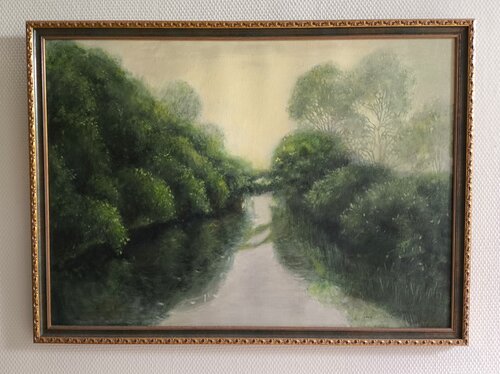 Divi krasti by Inese Elizabete Brimerberga, 회화 for Sale on Singulart