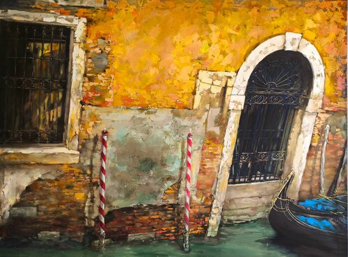 Venēcijas noskaņas di Inese Elizabete Brimerberga, Pittura in vendita su Singulart