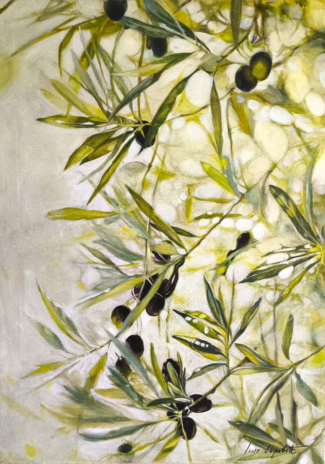 Sicīlijas gaismā Inese Elizabete Brimerberga Peinture originale à vendre