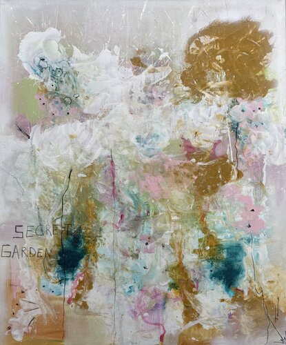 Secret Garden di Stefani Tounsi, Pittura in vendita su Singulart