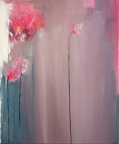 Blush Echo von Stefani Tounsi, Malerei kaufen auf Singulart