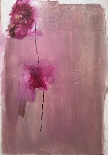 Blush Veil di Stefani Tounsi, Pittura in vendita su Singulart