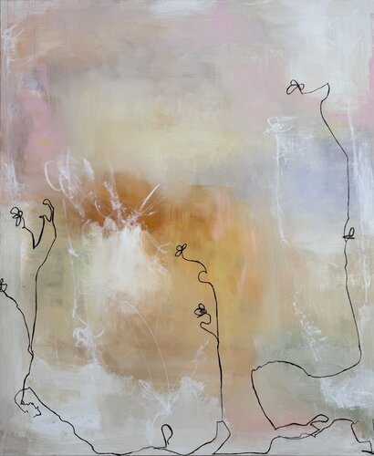 Tender Field di Stefani Tounsi, Pittura in vendita su Singulart