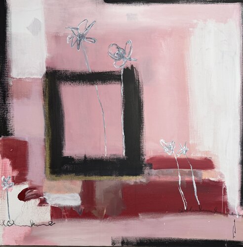 Quiet Frame van Stefani Tounsi, Schilderij te koop op Singulart