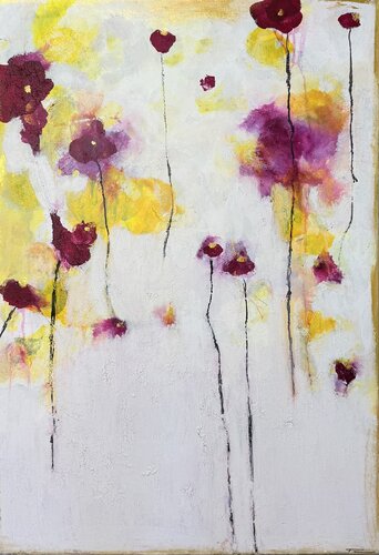 Radiant Meadow by Stefani Tounsi, Painting for Sale on Singulart