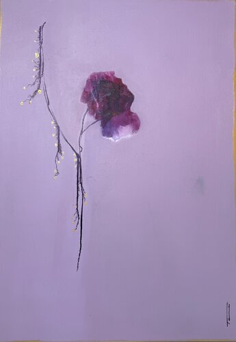 Amethyst Trace par Stefani Tounsi, Peinture en vente sur Singulart