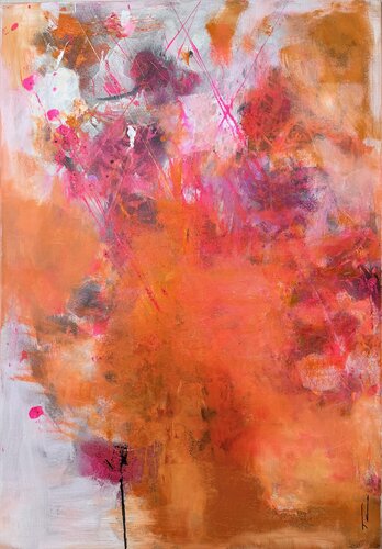 Velvet Fire de Stefani Tounsi, Pintura a la venta en Singulart