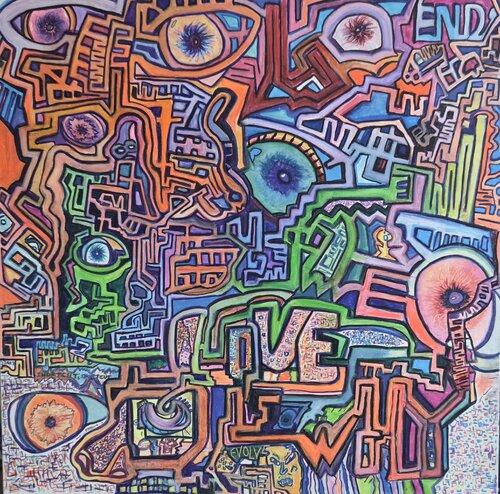 Love is why von Christopher Howder, Malerei kaufen auf Singulart