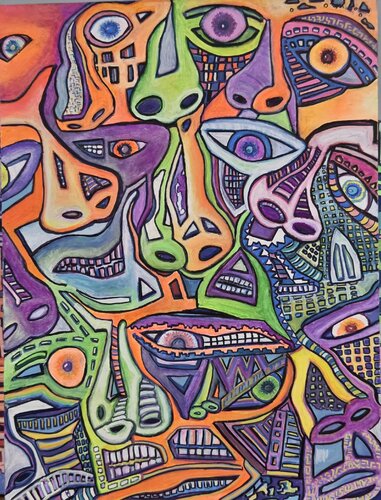 Tribalized von Christopher Howder, Malerei kaufen auf Singulart