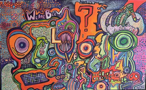 Blessed par Christopher Howder, Peinture en vente sur Singulart