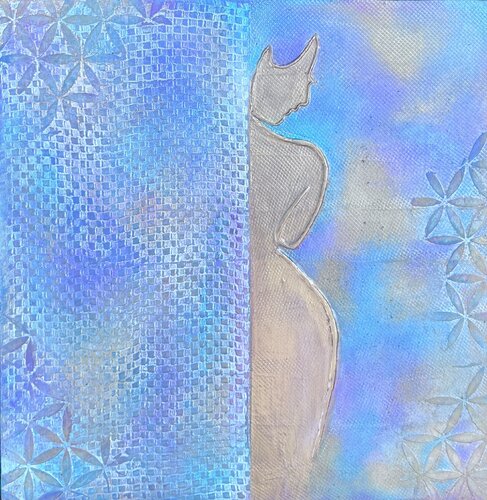 Inner Bloom by Forough Rahimi, Painting for Sale on Singulart