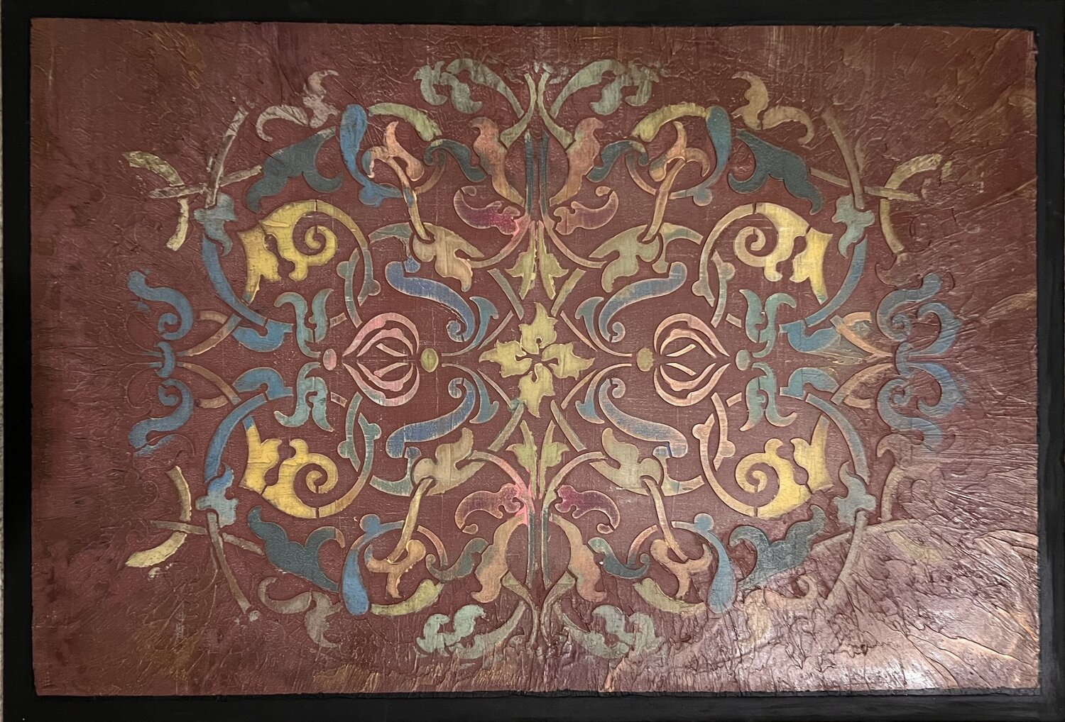 Beneath Time’s Dust Forough Rahimi Original painting for sale