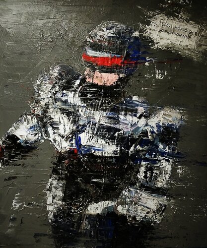 Wild Robocop von Stefano Cattai, Malerei kaufen auf Singulart