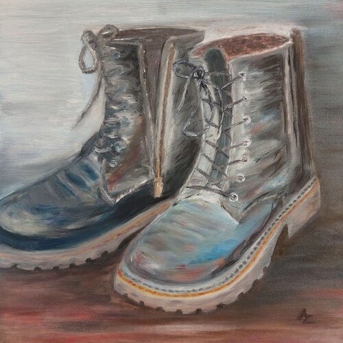 Such shoes by Agata Ziembińska, 회화 for Sale on Singulart