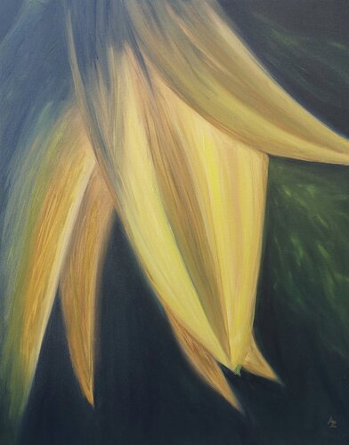 Sunflower by Agata Ziembińska, 회화 for Sale on Singulart